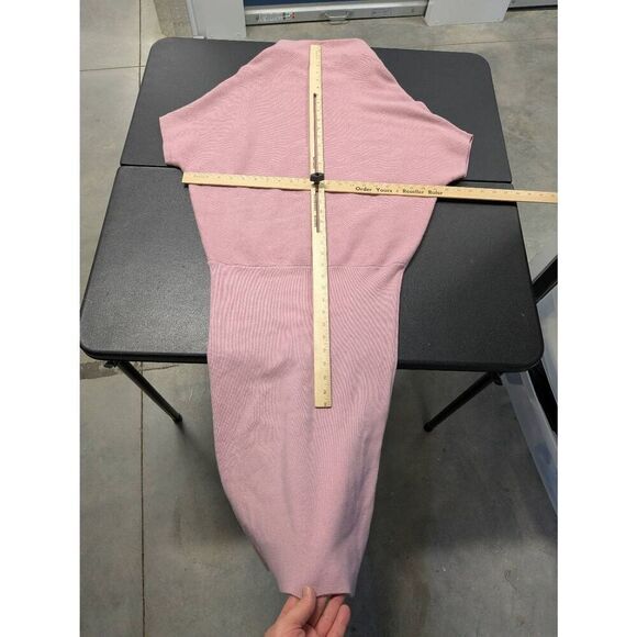 Bluivy Trutle Neck Pink Dress Women's Medium - Picture 5 of 5